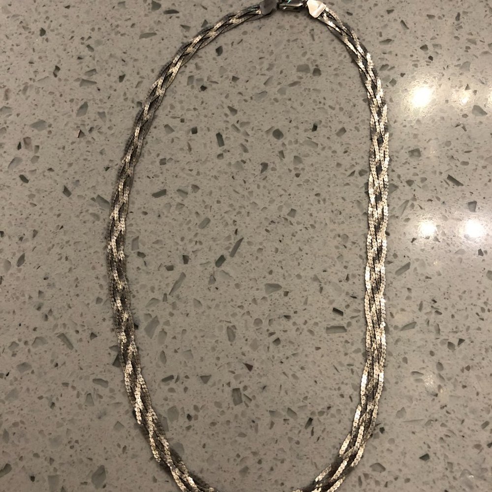 sterling silver necklace